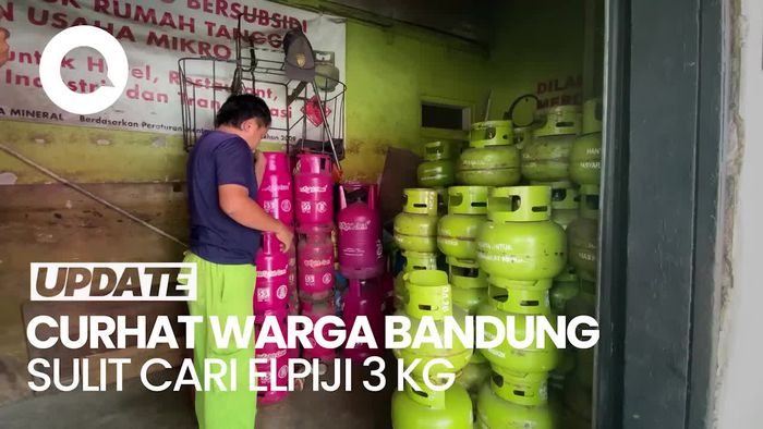 Video: Curhat Lasiem di Bandung, 3 Hari Sulit Cari Gas LPG 3 Kg