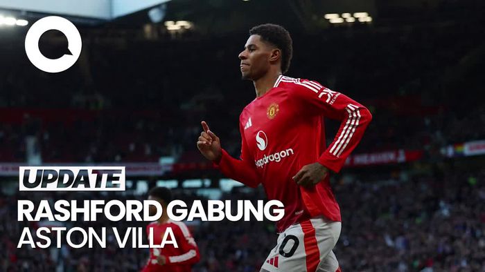 Video Marcus Rashford Resmi Dipinjamkan ke Aston Villa