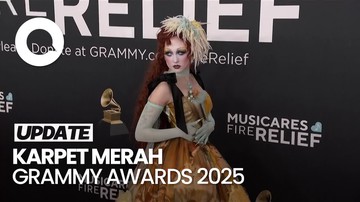 Video: Pose Para Bintang di Red Carpet Grammy Awards 2025