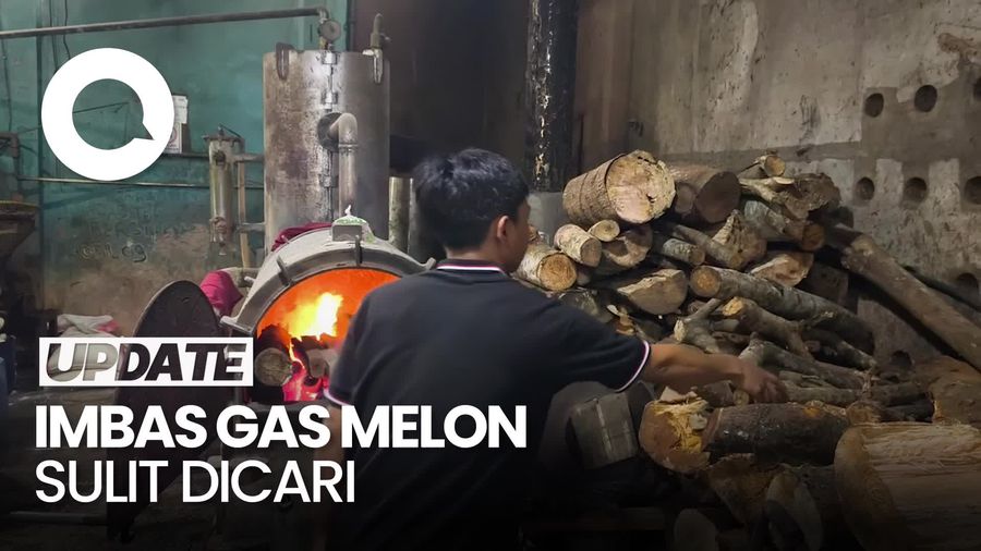 Video: Gas LPG Melon Sulit Dicari, Perajin Tahu di Bandung Pakai Kayu Bakar