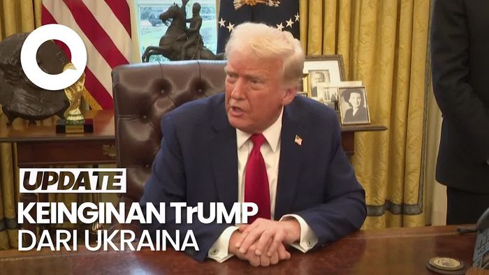 Video: Ungkit Dukungan Perang Lawan Rusia, Trump Ingin Hal Ini dari Ukraina