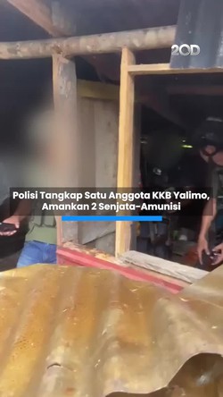 Video: Polisi Tangkap Satu Anggota KKB Yalimo, Amankan 2 Senjata-Amunisi
