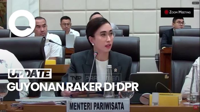 Video Ketua Komisi VII ke Menpar saat Raker: Yang Semangat Gitu Lho Bu!