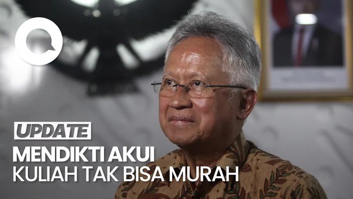 Video Mendikti soal Biaya Kuliah Tinggi: Kalau Murah Bagaimana Bisa Mendidik