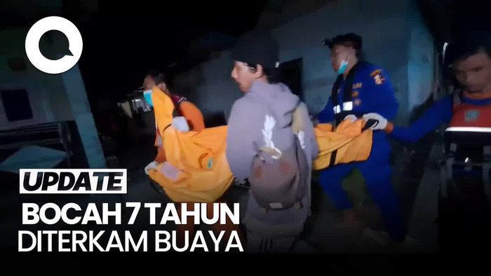 Video Bocah 7 Tahun Diterkam Buaya di Pangkalpinang Ditemukan Tewas