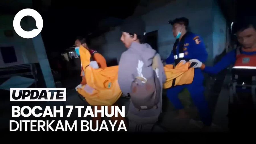 Video Bocah 7 Tahun Diterkam Buaya di Pangkalpinang Ditemukan Tewas