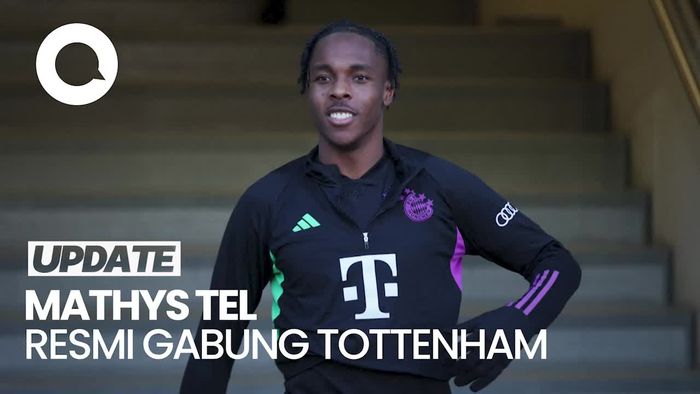 Video Mathys Tel Resmi Gabung Tottenham dengan Status Pinjaman