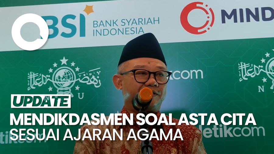 Video: Mendikdasmen Sebut Poin Keempat Asta Cita Prabowo Sesuai Ajaran Islam