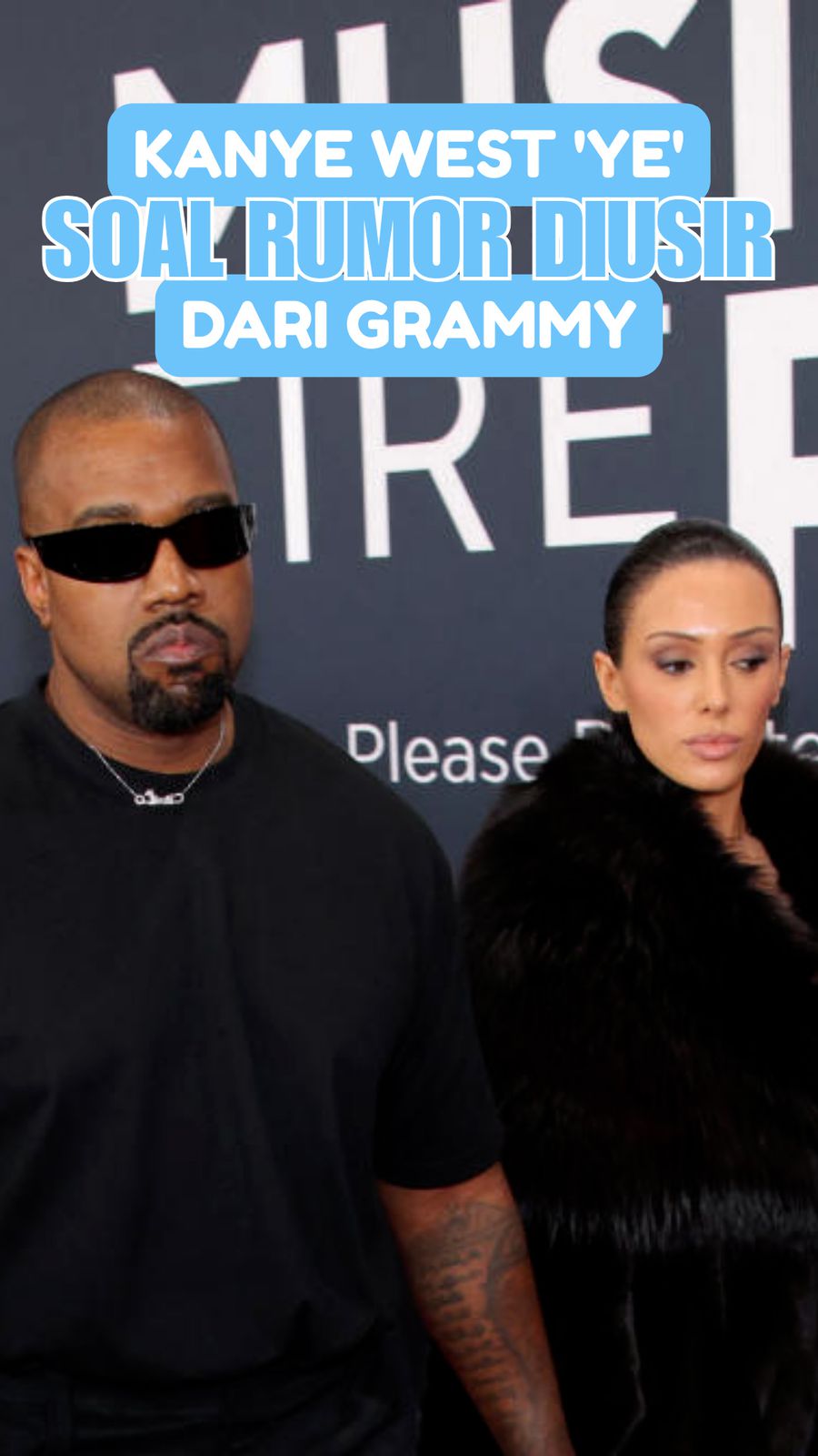 Video Unggahan Ye Setelah Rumor Dirinya dan Bianca Diusir dari Grammy