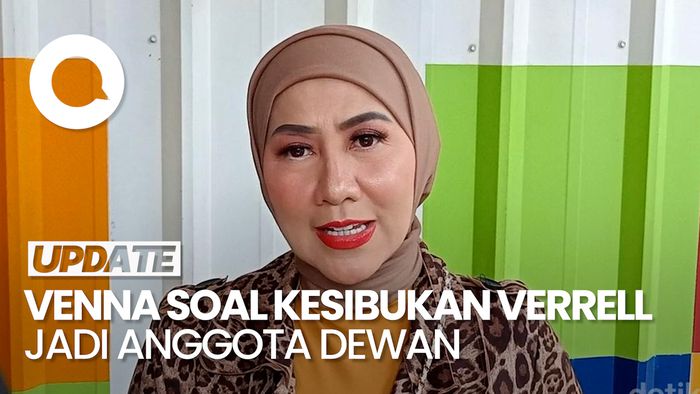 Video Venna Melinda Berharap Verrell Bramasta Belajar Banyak di DPR RI