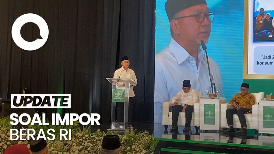 Video Menko Zulhas: Insyaallah Tahun Ini Kita Tak Impor Beras