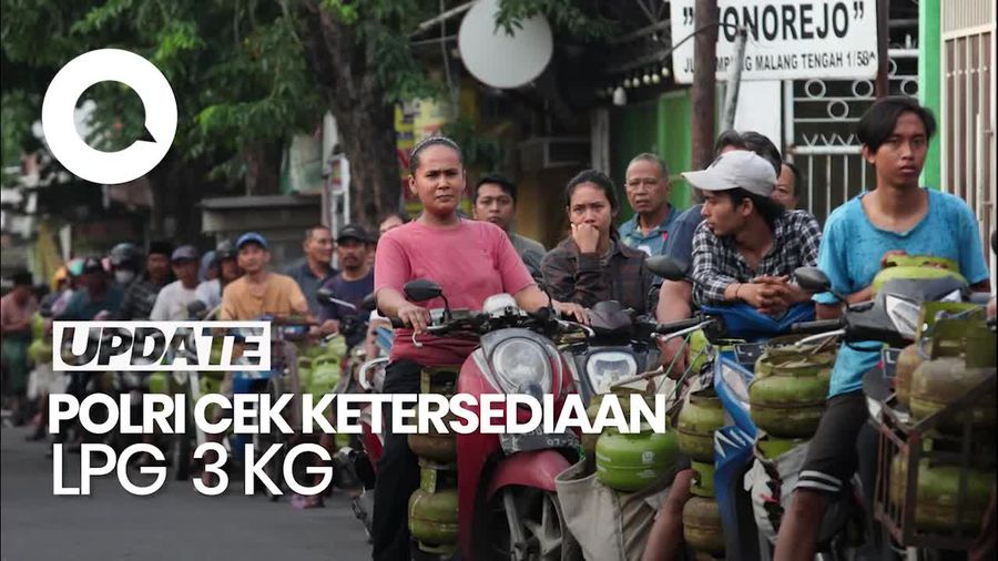 Video: Polri Cek Ketersediaan LPG 3 Kg, Pastikan Tak Ada Penimbunan
