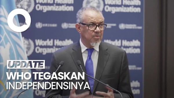 Video Saat Dirjen WHO Beri Bukti ke AS Bahwa Organisasinya Tak Memihak China