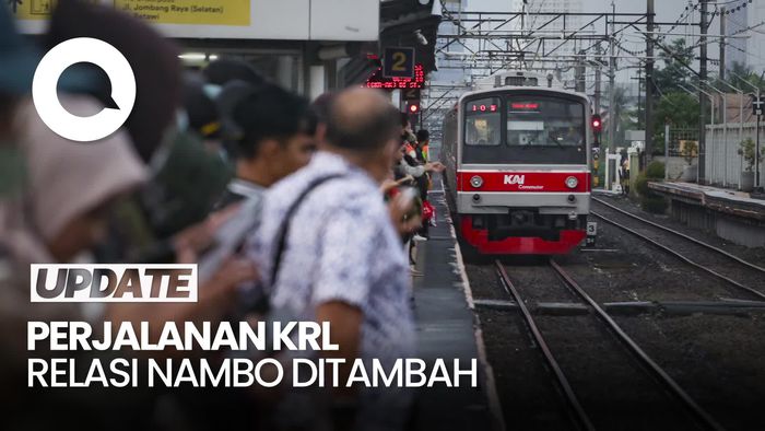 Video: Komisaris KAI Nilai Penambahan Jadwal KRL Nambo Bikin Penumpang Nyaman