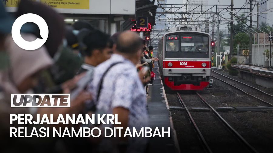Video: Komisaris KAI Nilai Penambahan Jadwal KRL Nambo Bikin Penumpang Nyaman