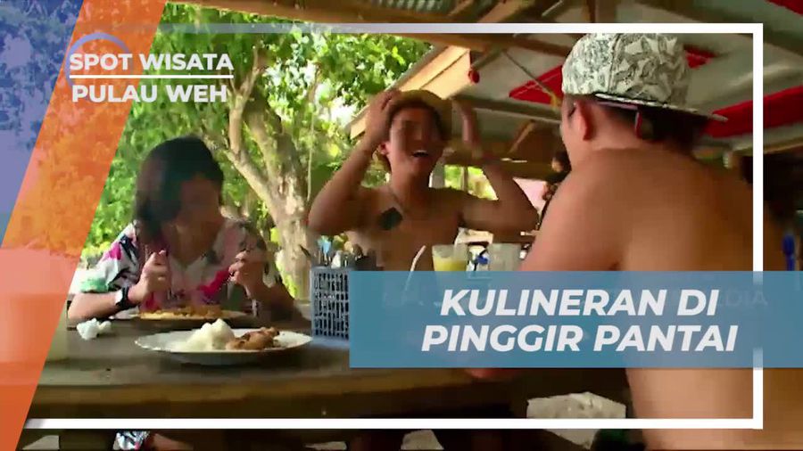 Menyantap Rujak Nikmat di Pinggir Pantai Iboih, Pulau Weh