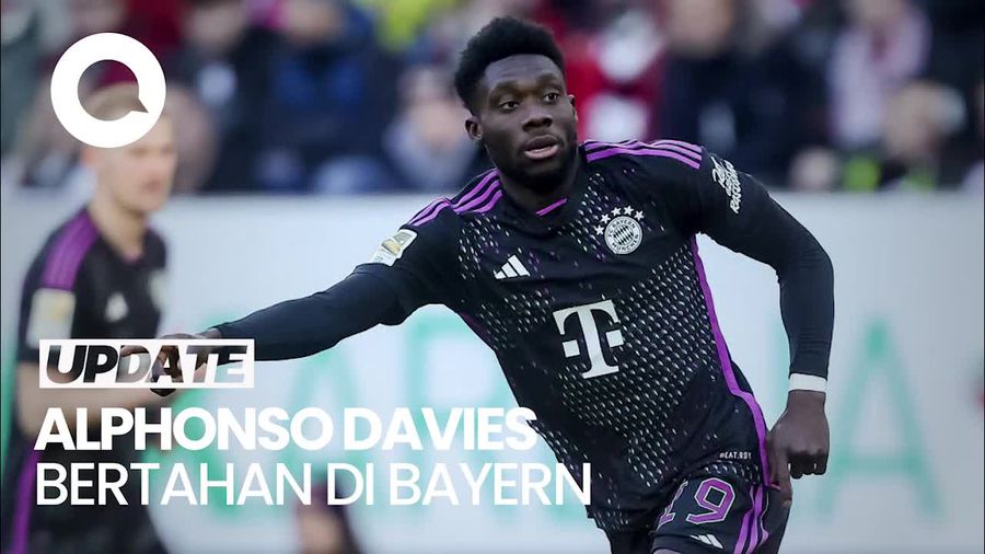 Video Sempat Dilirik Madrid, Alphonso Davies Bertahan di Bayern Sampai 2030