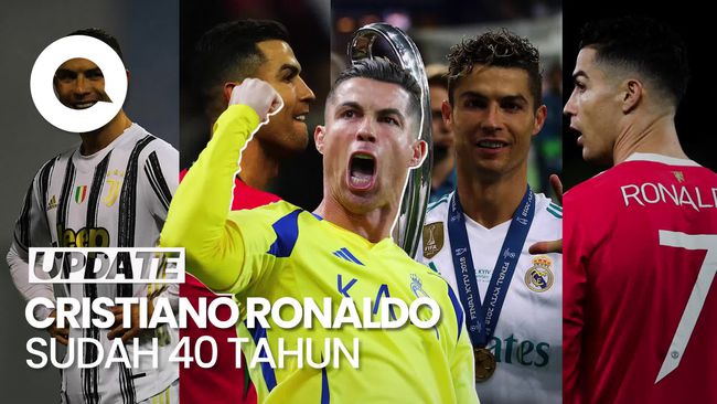 Video: Ultah Ke-40 dan Menuju 1.000 Gol Cristiano Ronaldo