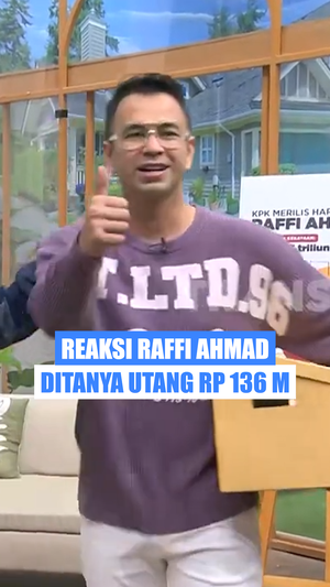 Video Raffi Ahmad Ditanya soal Utang Rp 136 M: Namanya Juga Pengusaha