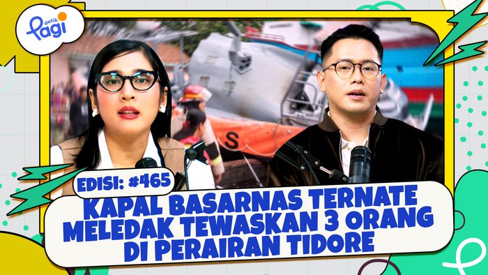 Kapal Basarnas Ternate Meledak Tewaskan 3 Orang di Perairan Tidore