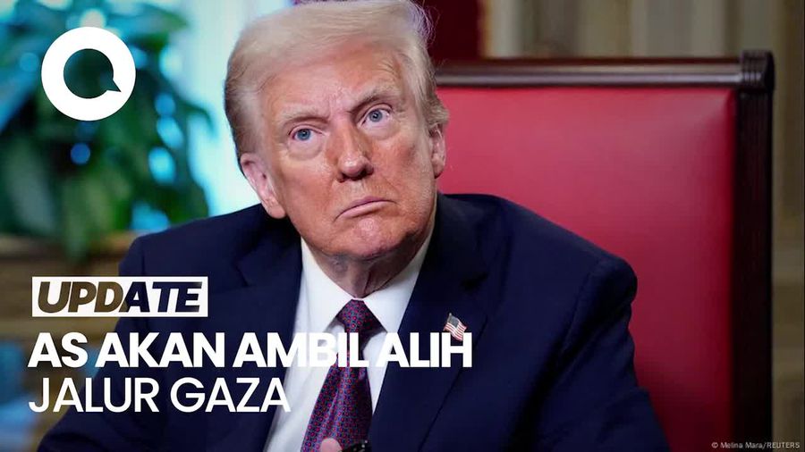 Video Trump: AS Akan Ambil Alih Jalur Gaza