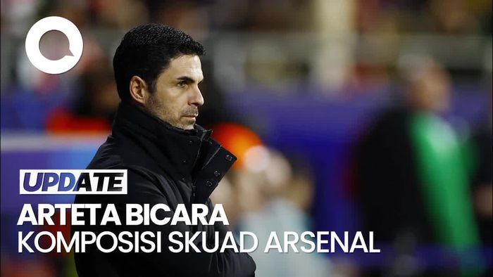Video: Arteta Kecewa Arsenal Tak Bisa Merekrut Striker Baru