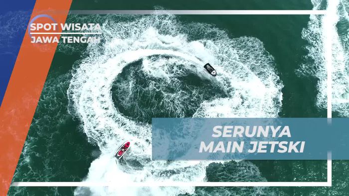 Menghujani Adrenaline dengan Jetski Seru di Pantai Bandengan, Jawa Tengah
