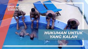 Menyerahkan Hukuman untuk Tim yang Kalah di Karimun Jawa
