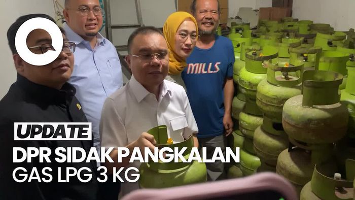 Video Pimpinan DPR Sidak Pangkalan dan Subpangkalan LPG 3 Kg di Palmerah