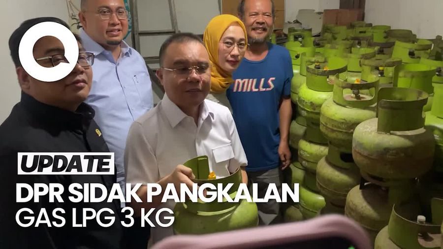 Video Pimpinan DPR Sidak Pangkalan dan Subpangkalan LPG 3 Kg di Palmerah