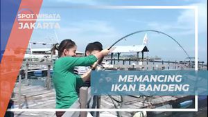 Memancing Ikan Bandeng di Jakarta