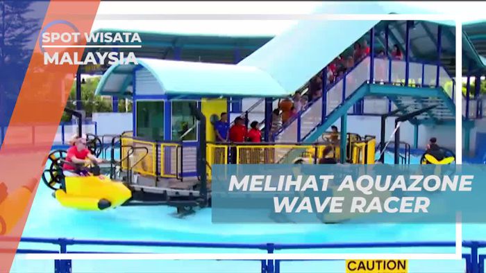 Tertawa Bahagia di Aquazone Wave Racer yang Menyenangkan, Malaysia   