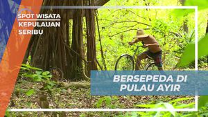 Mengayuh Sepeda Menelusuri Keindahan Pulau Ayir, Kepulauan Seribu