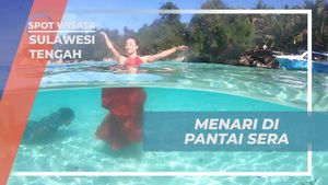 Menari Seru di Pantai Sera, Sulawesi Tengah
