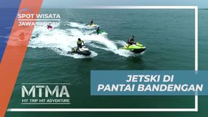 Bermain Jetski Menyusuri Keindahan Pantai Bandengan di Jawa Tengah