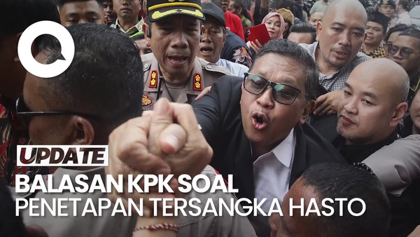 Video: Hasto Nilai Penetapan Tersangka Buat Gaduh Natal, KPK Bilang Gini