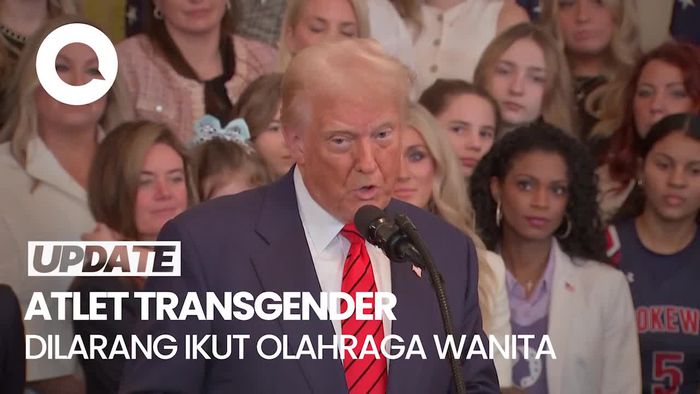 Video: Trump Larang Transgender Ikut Kompetisi Olahraga Wanita