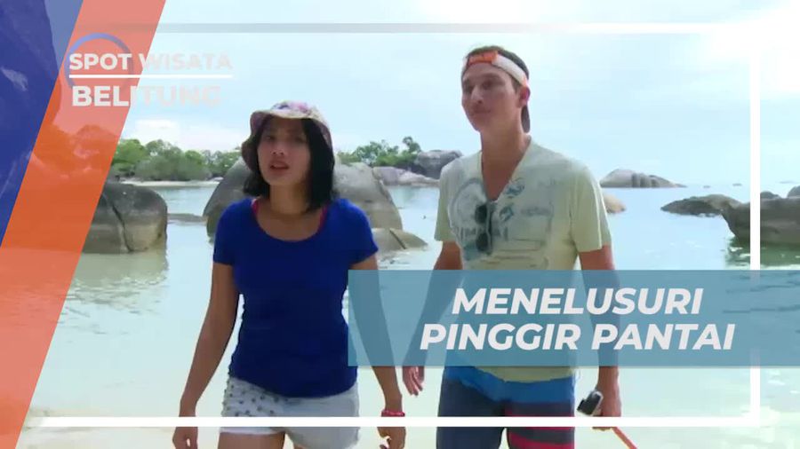 Menyusuri Pantai Laskar Pelangi yang Memukau di Belitung