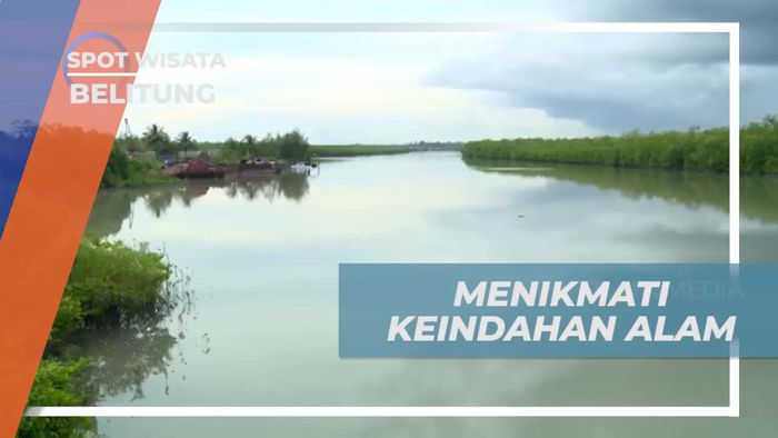 Mengagumi Keindahan Alam di Jembatan Pilang, Belitung