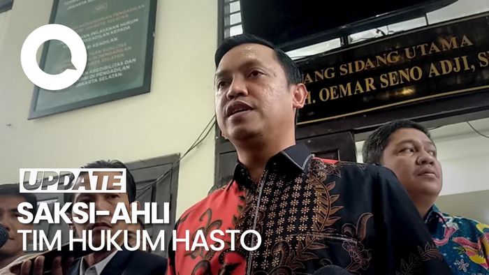 Video: Tim Hukum Hasto Akan Hadirkan 8 Saksi-Ahli di Sidang Praperadilan Besok