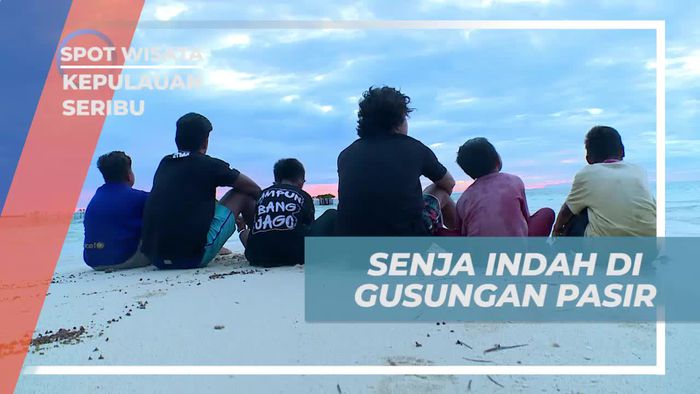 Menyaksikan Senja yang Memukau di Gusungan Pasir, Kepulauan Seribu Menggali 
