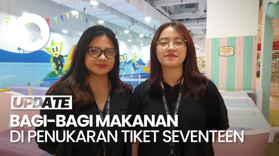 Video: Cerita CARAT Bagi-bagi Makanan di Penukaran Tiket Konser SEVENTEEN