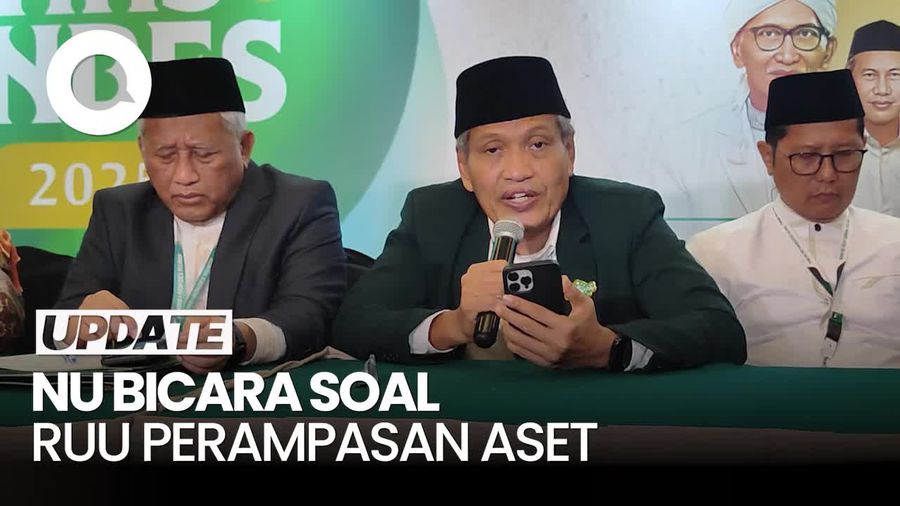 Video: NU Dorong DPR Masukkan RUU Perampasan Aset dalam Prolegnas 