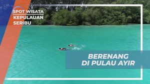 Berenang Seru dan Menyegarkan Di Air Biru Pulau Ayir, Kepulauan Seribu