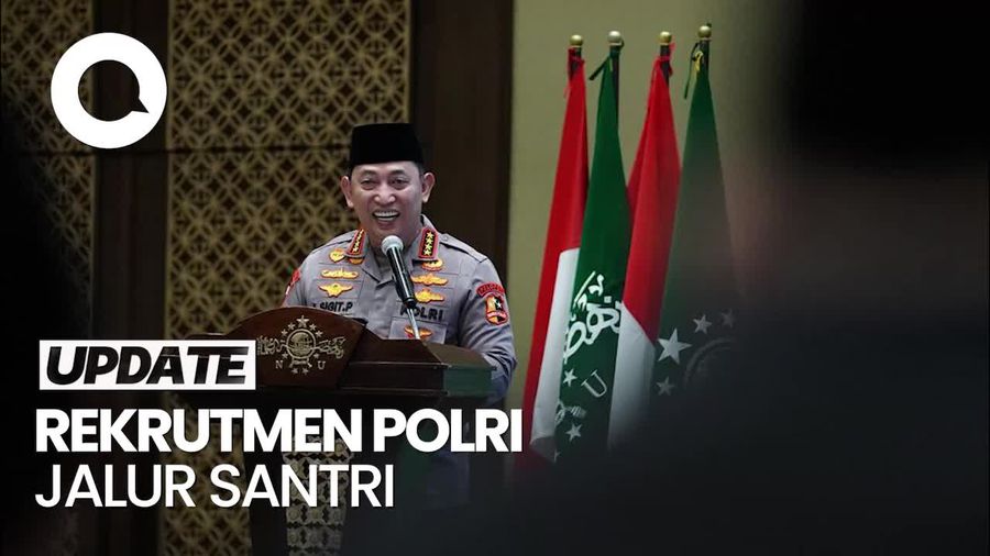 Video Kapolri: Rekrutmen Polri Jalur Santri Jadi Salah Satu Program Prioritas