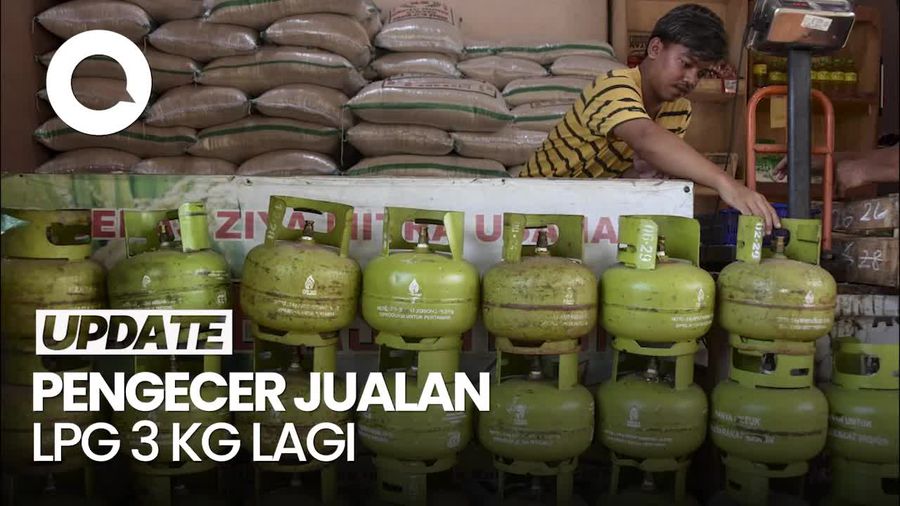 Video Pengecer Sudah Jualan LPG 3 Kg Lagi: Gas Banyak, Alhamdulillah Lancar
