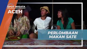 Berlomba Makan Sate Gurita di Aceh dengan Seru