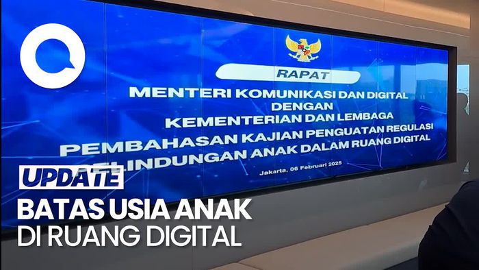 Video: Komdigi Belum Putuskan Batas Usia Anak untuk Akses Ruang Digital