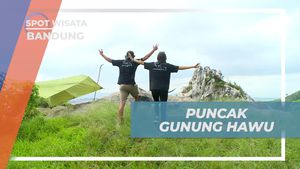 Mengeksplorasi Keseruan di Puncak Gunung Hawu yang Mempesona, Bandung