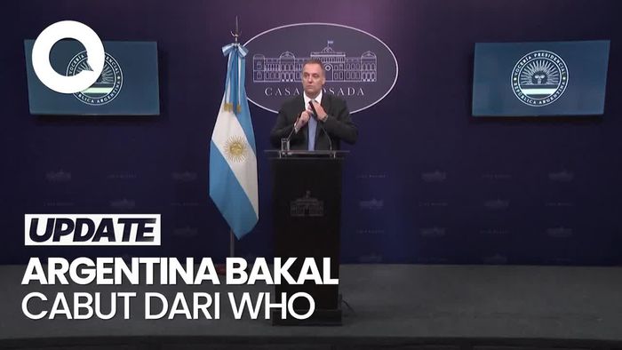 Video: Argentina Bakal Menarik Diri dari WHO